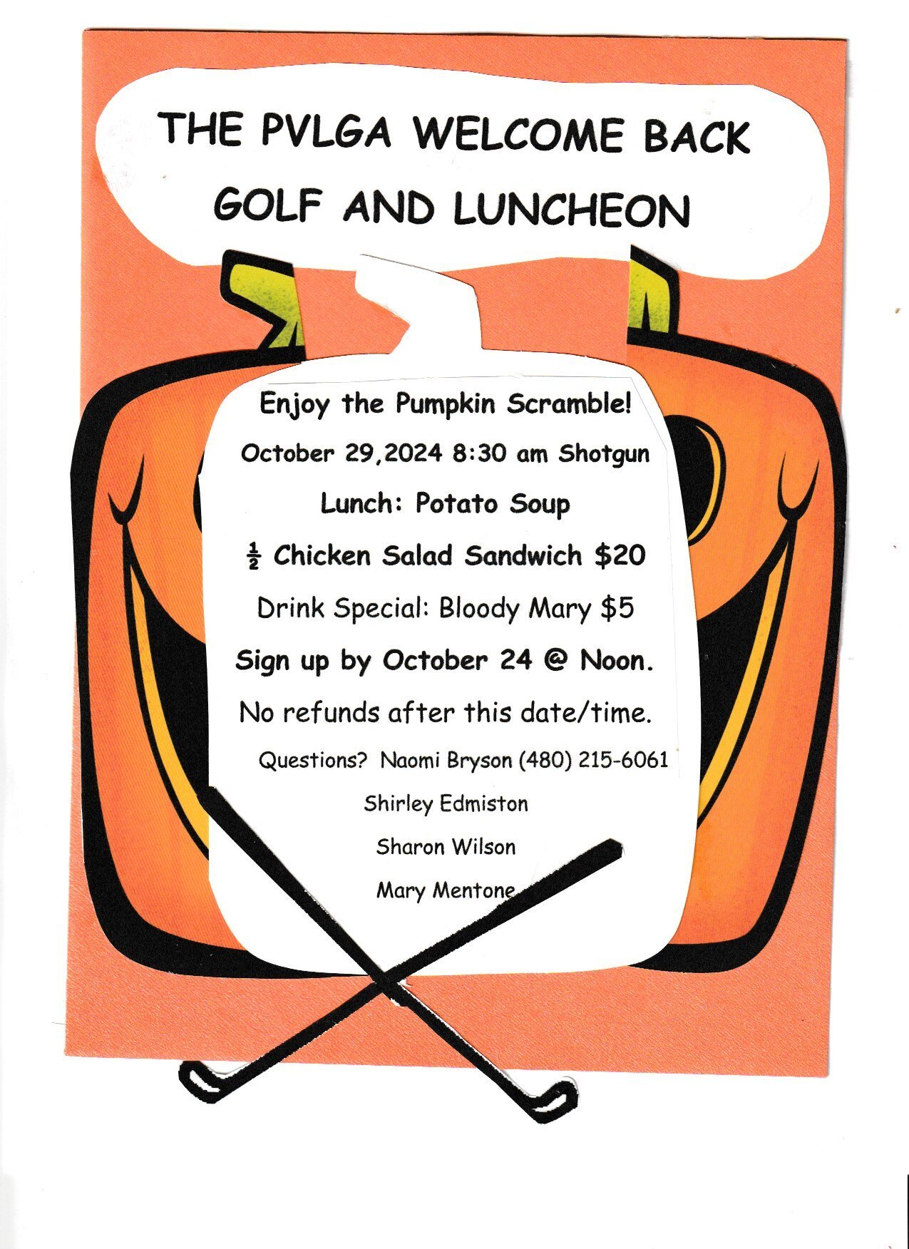 October 2024 Luncheon Poster